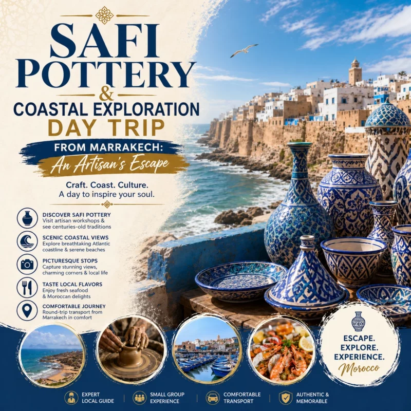 Safi Pottery & Coastal Exploration Day Trip from Marrakech: An Artisan's Escape